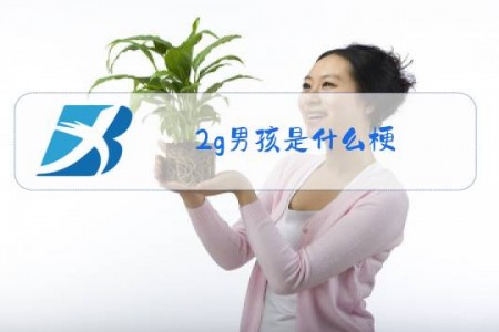 2g男孩是什么梗