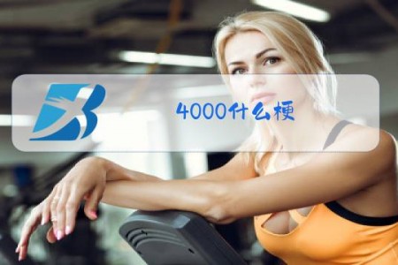 4000什么梗