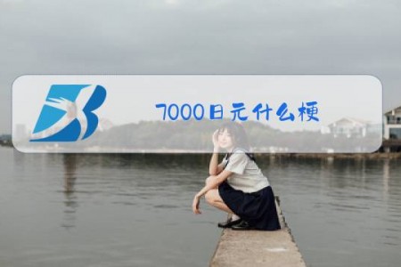 7000日元什么梗