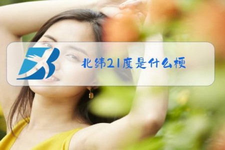 北纬21度是什么梗