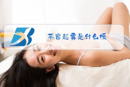 车窗起雾是什么梗