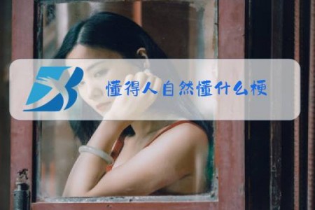 懂得人自然懂什么梗
