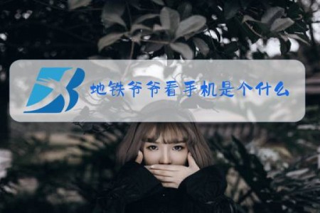 地铁爷爷看手机是个什么梗
