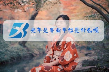 光年是事业单位是什么梗