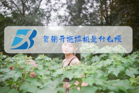 贺朝开拖拉机是什么梗