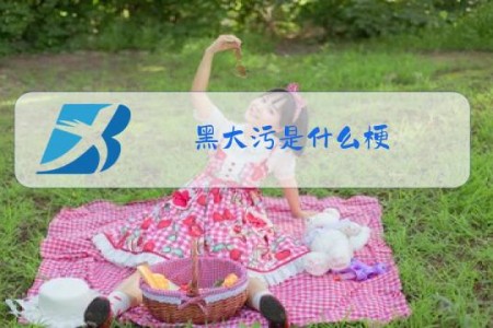 黑大污是什么梗