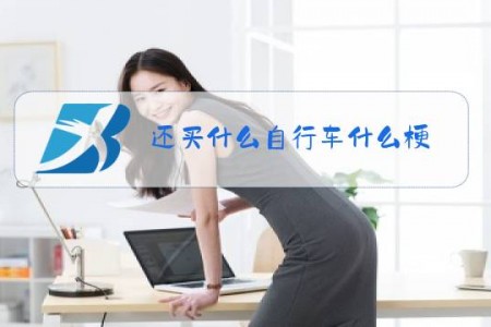 还买什么自行车什么梗