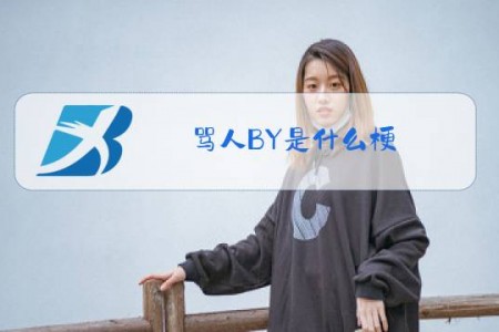 骂人BY是什么梗