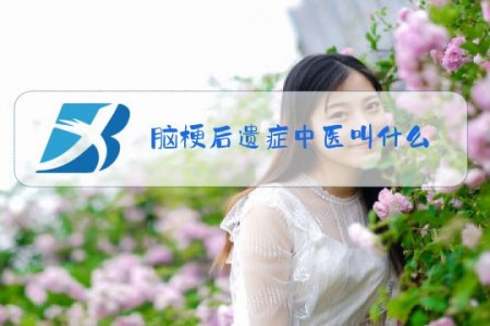 脑梗后遗症中医叫什么