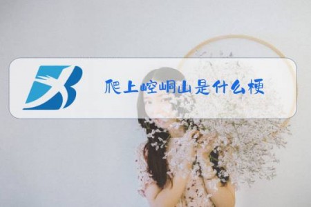 爬上崆峒山是什么梗