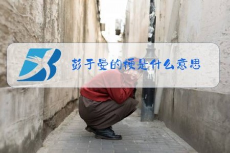 彭于晏的梗是什么意思