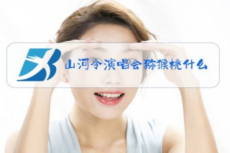 山河令演唱会猕猴桃什么梗