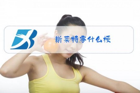 斯莱特零什么梗