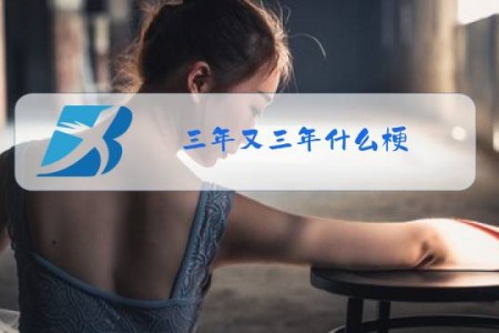 三年又三年什么梗