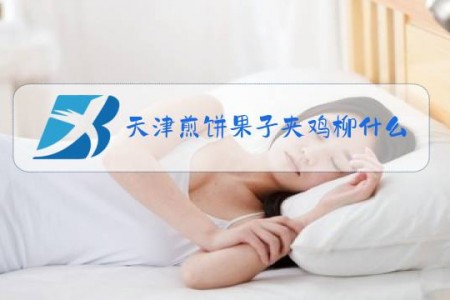 天津煎饼果子夹鸡柳什么梗