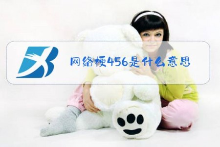 网络梗456是什么意思