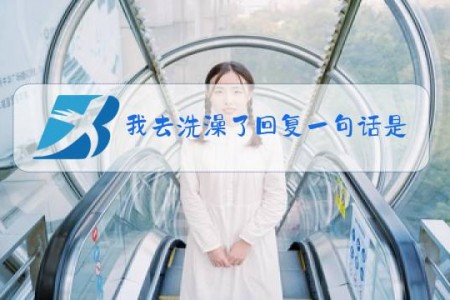 我去洗澡了回复一句话是什么梗