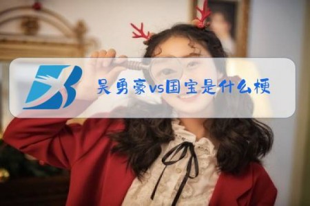 吴勇豪vs国宝是什么梗