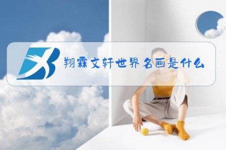 翔霖文轩世界名画是什么梗
