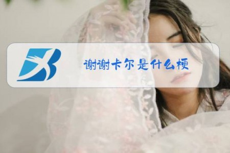 谢谢卡尔是什么梗