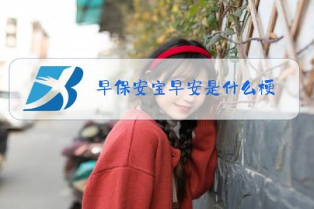 早保安宝早安是什么梗