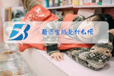 最近宝鹃是什么梗