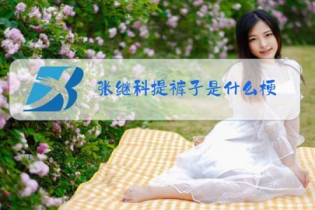 张继科提裤子是什么梗