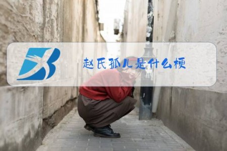 赵氏孤儿是什么梗