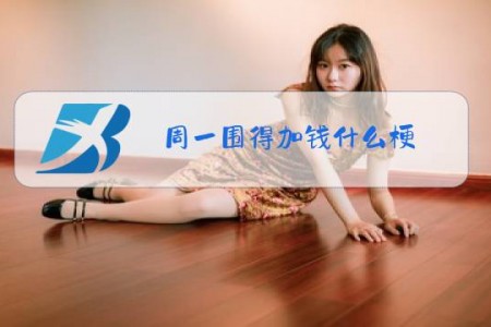 周一围得加钱什么梗